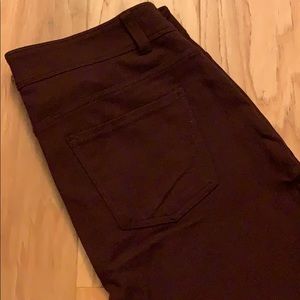 Burgundy Skinny Jegging